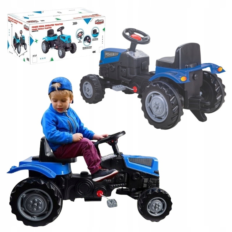 Traktor Dziecięcy Jeździk Rowerek Pojazd Dla Dzieci Na Pedały Do 50 Kg