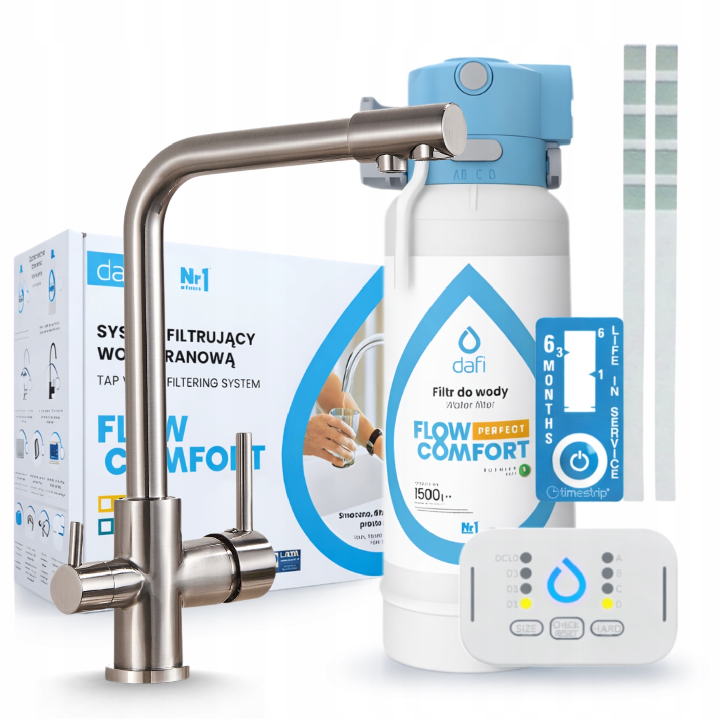 Systém Filtrace Vody Dafi Flow Comfort D-1 A Dřezová Baterie Pzh