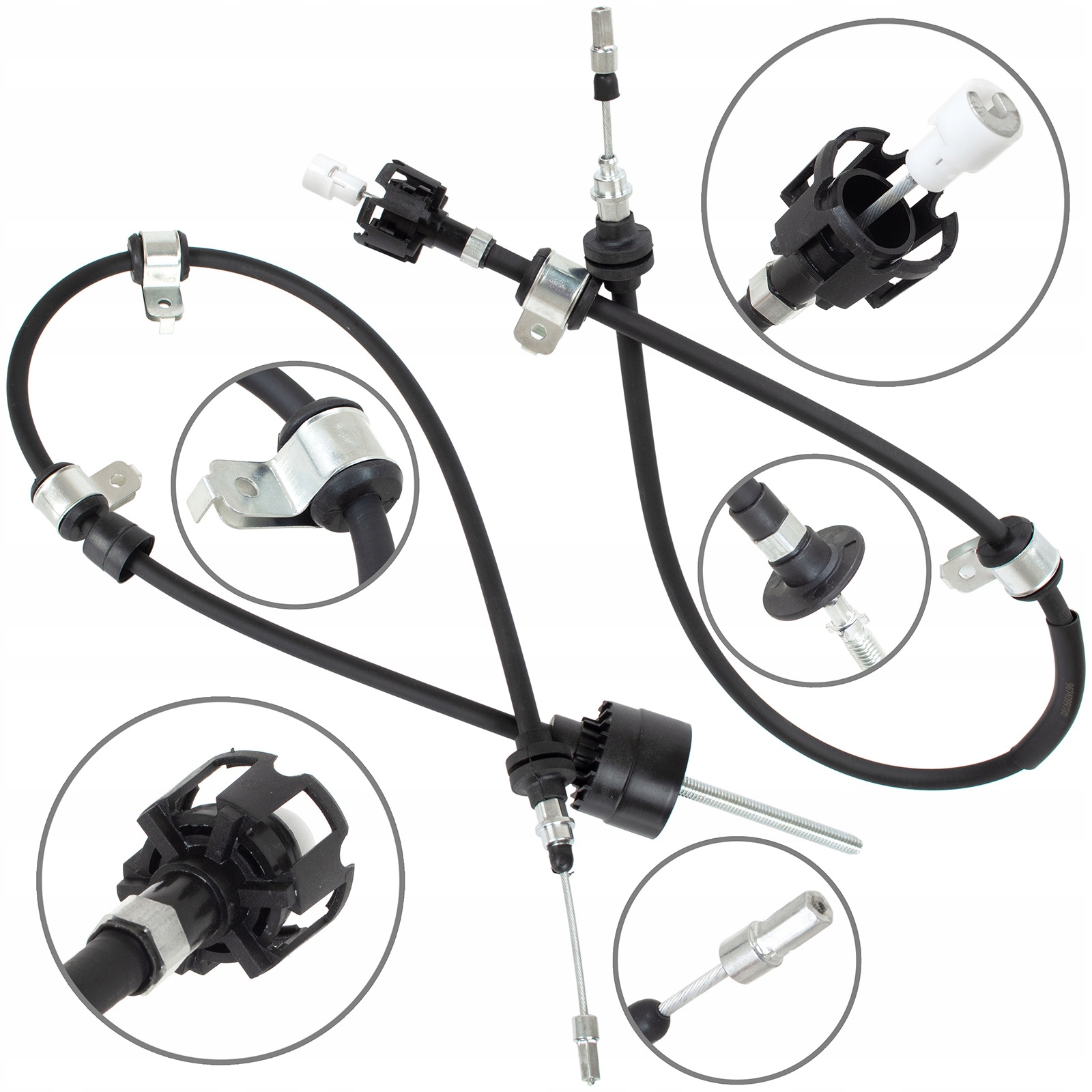 X2 Lanko elektrické ruční brzdy Levé Pravé Citroen C5 III X7 L+p