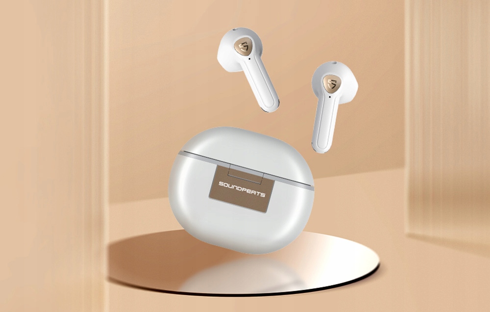 Słuchawki bezprzewodowe douszne Soundpeats Air 3 Deluxe HS Kolor dominujący biały