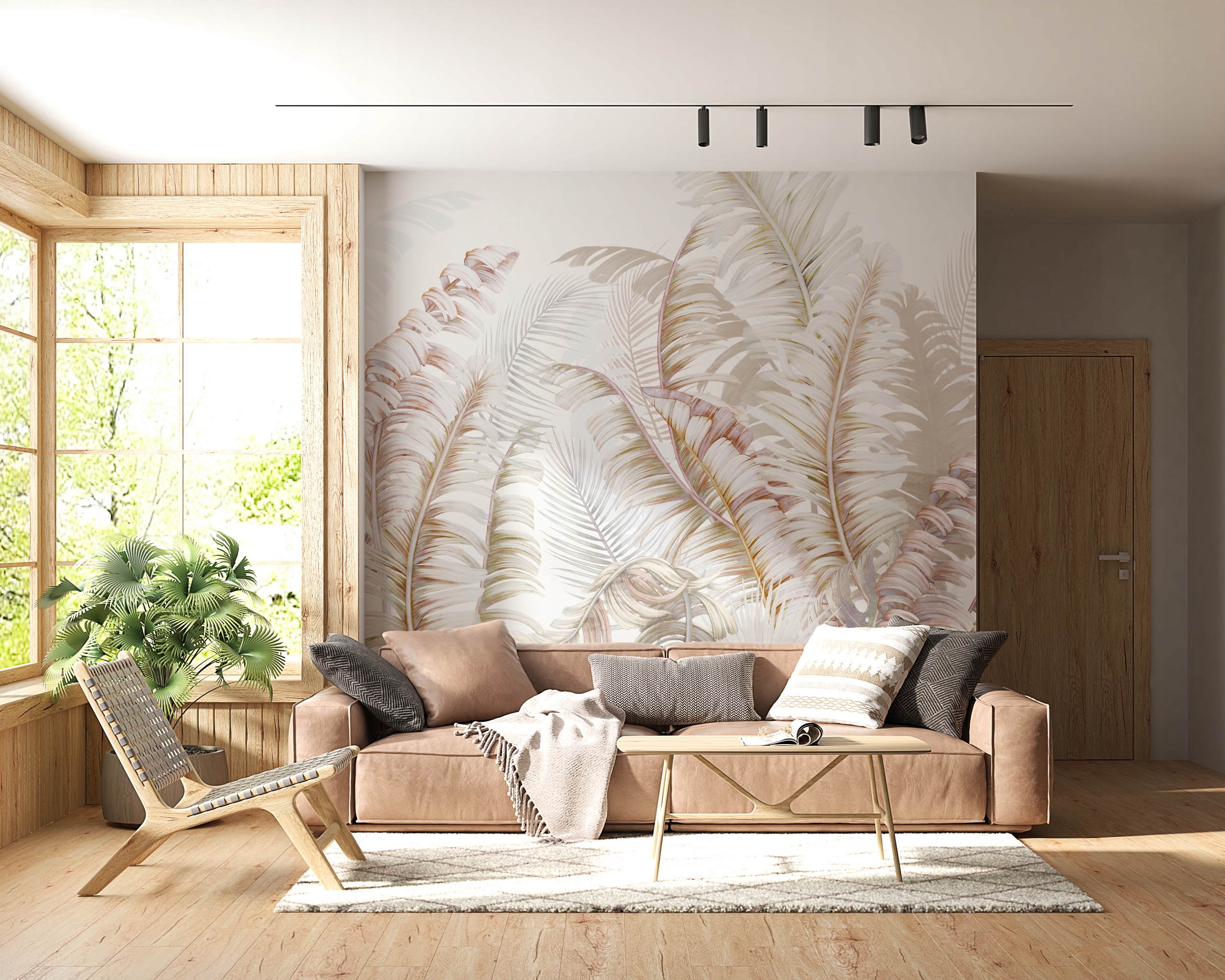 Fototapeta Jasná papraď 300x250 štruktúra 350 g