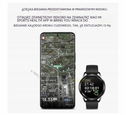 SMARTWATCH XIAOMI WATCH S3,guma,srebrny,Bluetooth - Sklep, Opinie