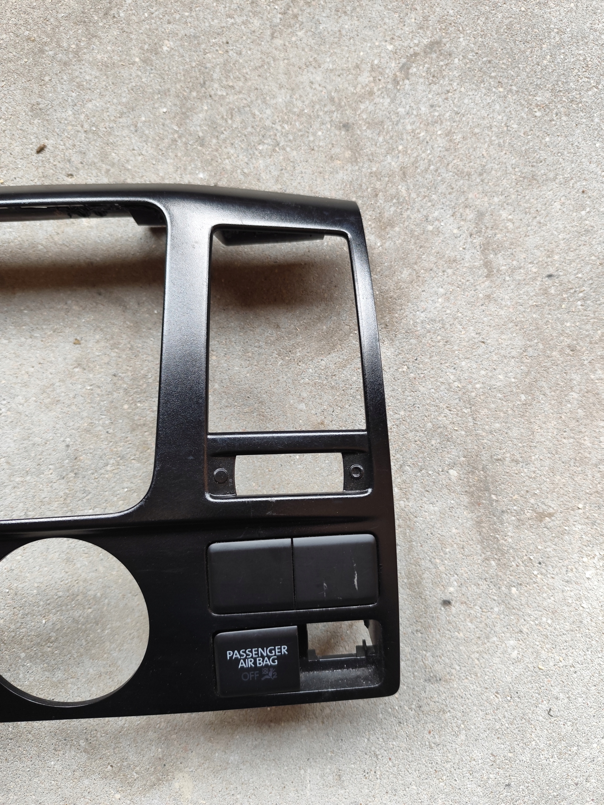 RÁM kryt panelu klimatizaci panel manuální VW T5 Lift