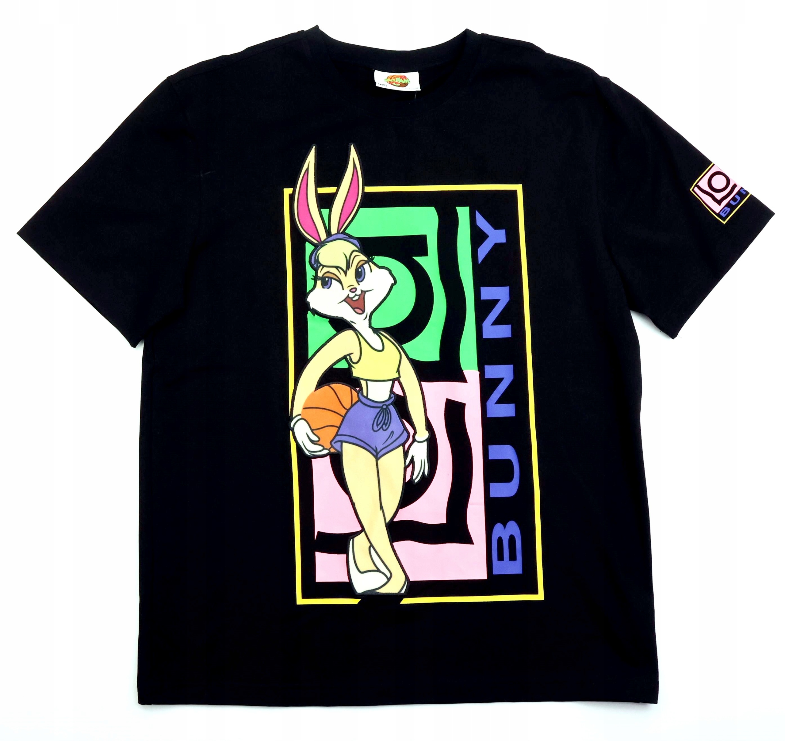 Pánské tričko Space Jam Tune Squad Lola Košík Výšivka Potisk Velur vel. L