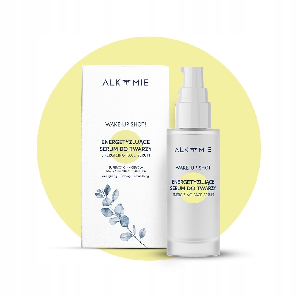 Alkmie Pleťové sérum s trojitým vitamínem C – Wake-up shot! 30 ml