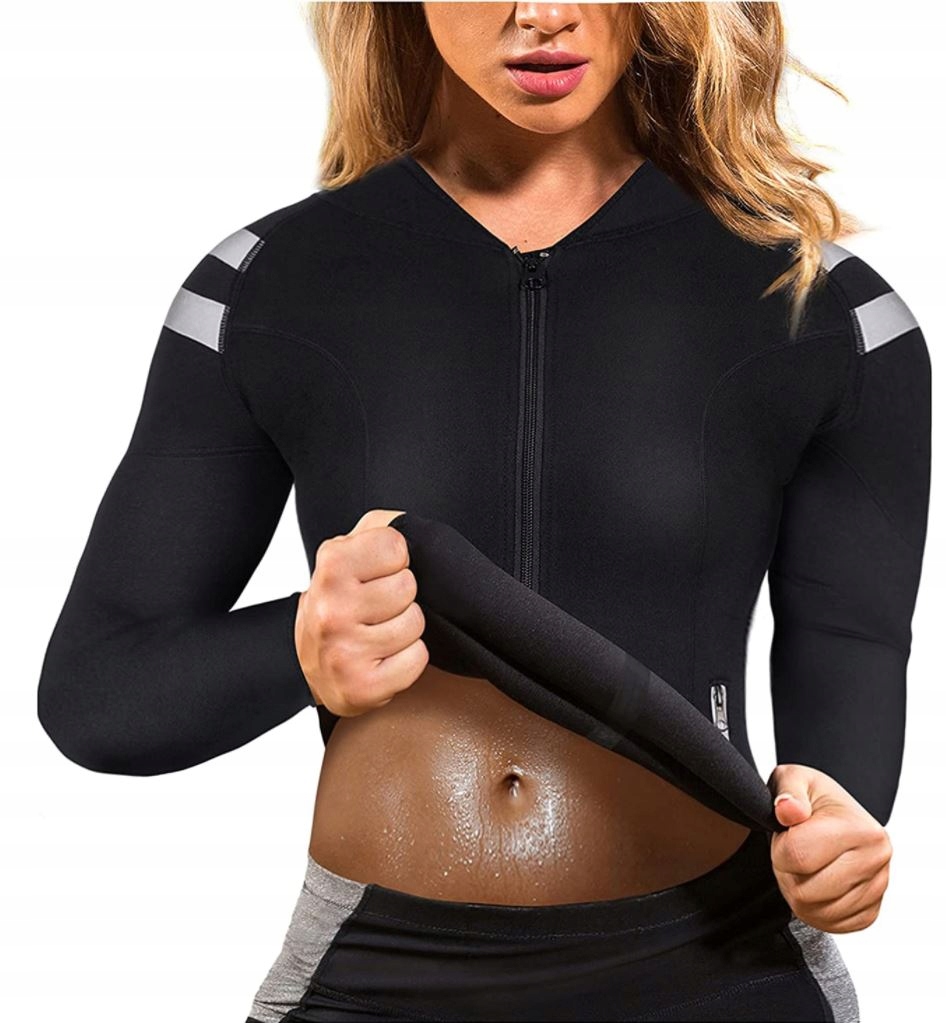 BLUZA NEOPRENOWA DŁUGI RĘKAW FITNES TRENING