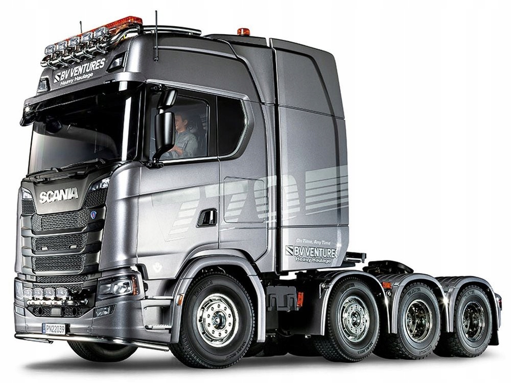 Diaľkovo ovládané nákladné vozidlo Scania 770 S 8x4/4 | Tamiya 56371