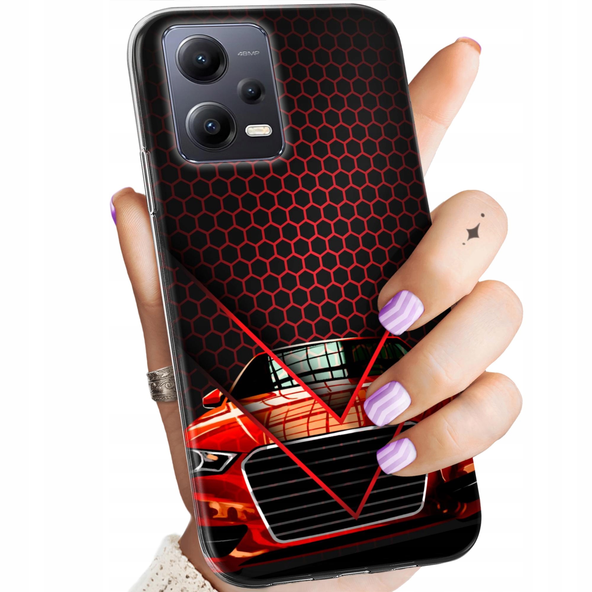 Etui Do Redmi Note 12 5G Poco X5 Auto Motor Pojazdy Samochody Case