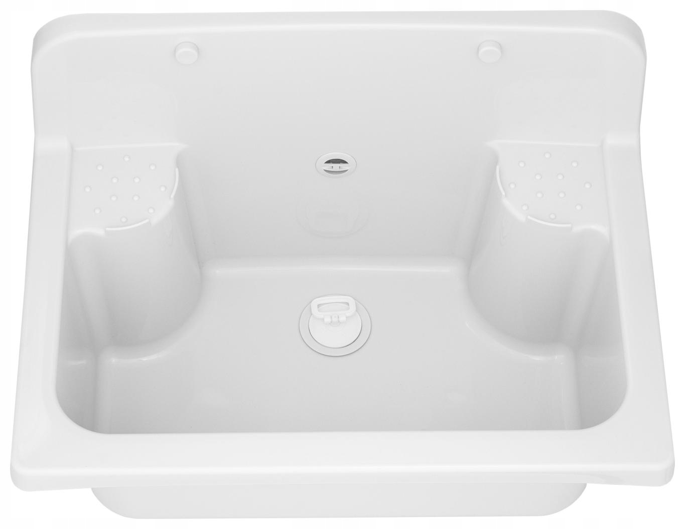 Bílý dřez Technický dřez Průmyslová Technická Komora sifon