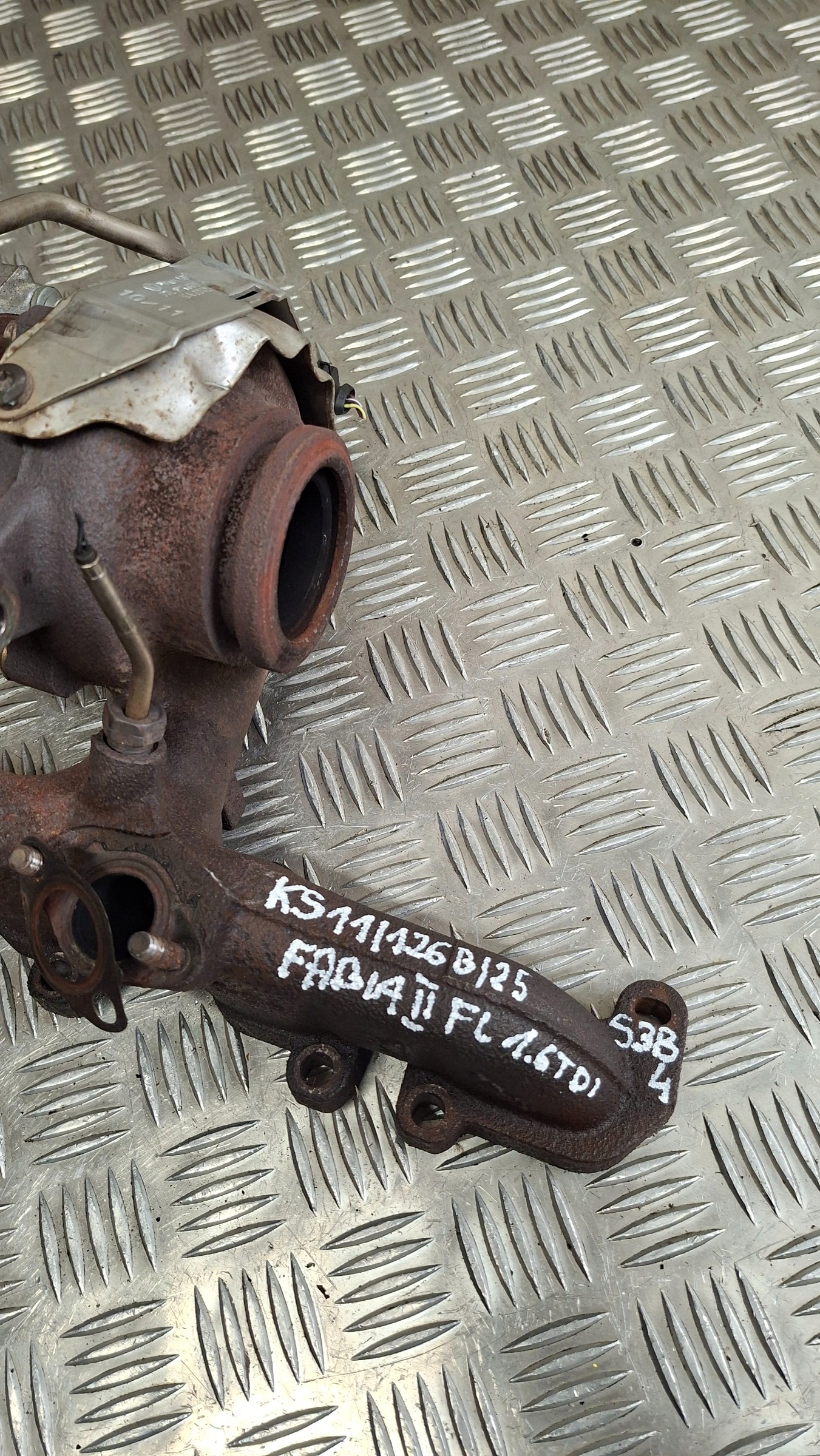 turbo SKODA FABIA II FL 1.6TDI