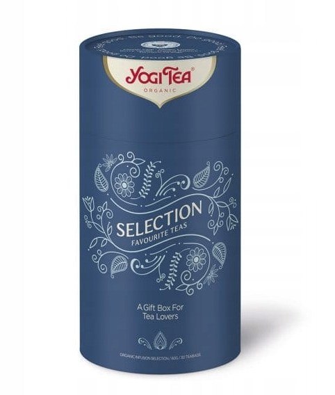 Levně Čajový MIX Dárkový Bio (5 Příchutí) (30 x 2 g) 60 g Yogi Tea