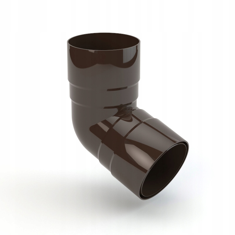 

Kolano Dwukielichowe rury spust Gamrat 90 mm Brąz