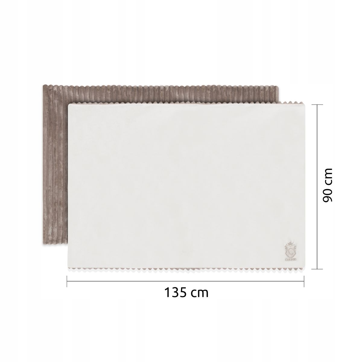 Deka Pro Psa Kočku Zvířata Carinio Sophi Zavinovačka Měkký teplý 90 x 135 cm