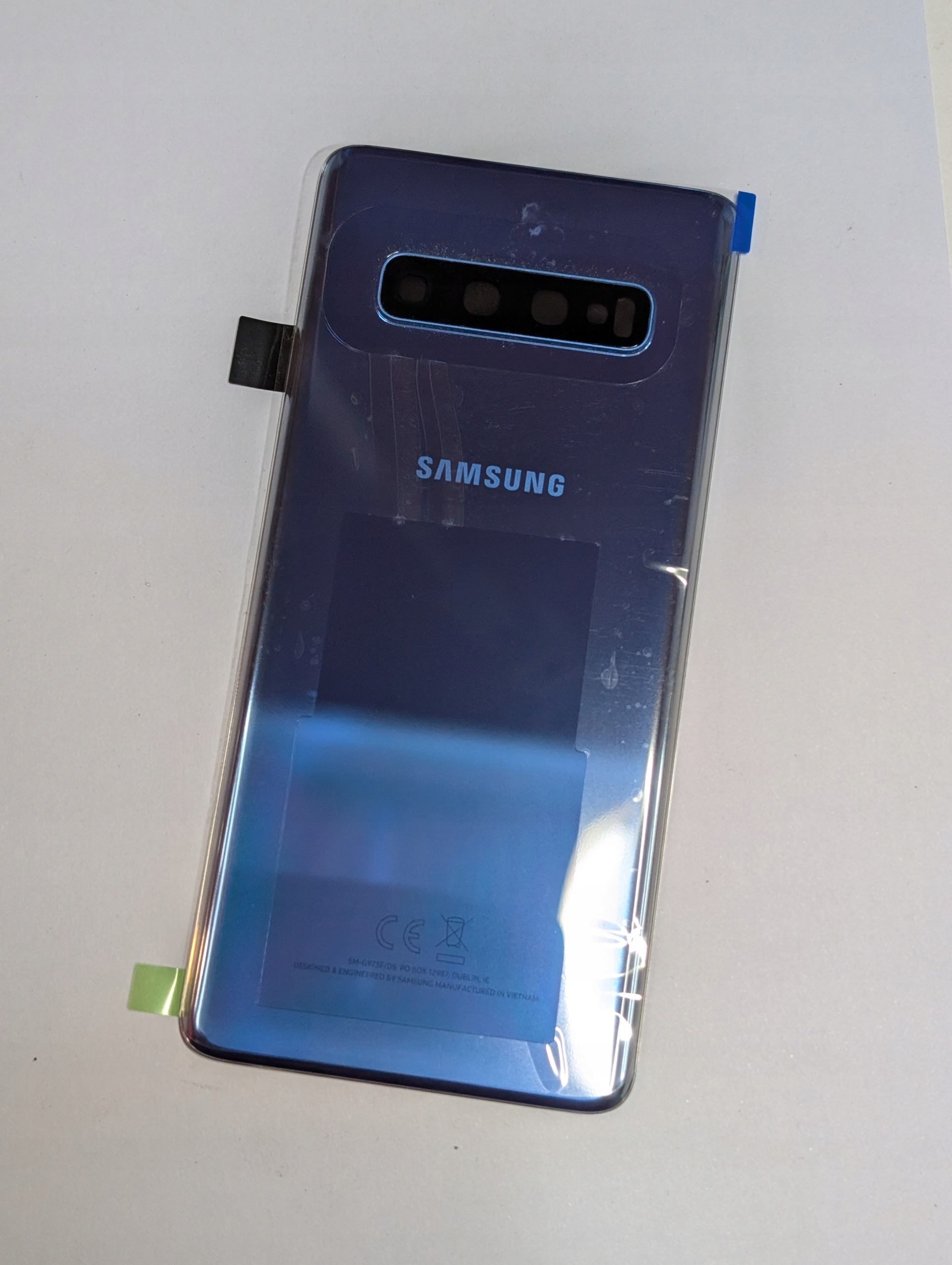 100% originální nová klapka Samsung S10 SM-G973 Blue modrá