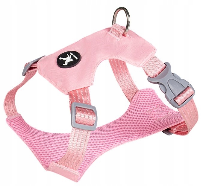 

Szelki dla psa, Bezuciskowe,rózowe Rozm.l