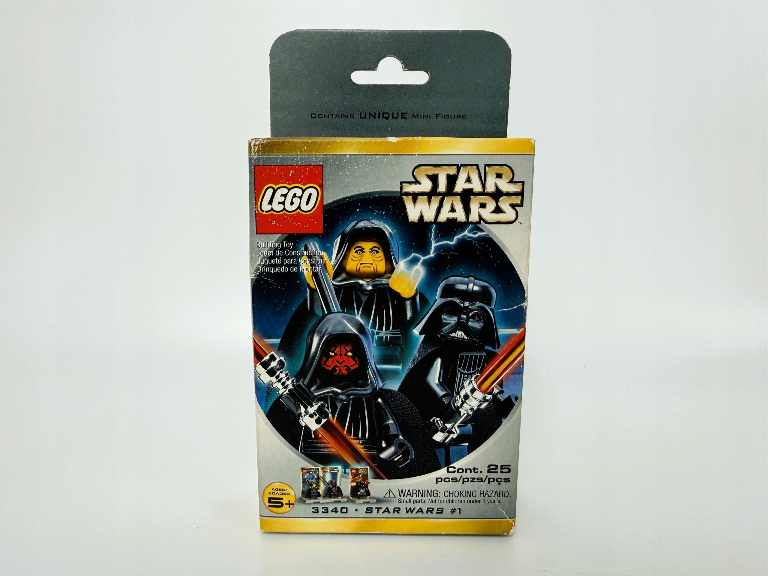 Zestaw Lego Star Wars 3340 Sith Minifigure Pack Nowy Misb 2000