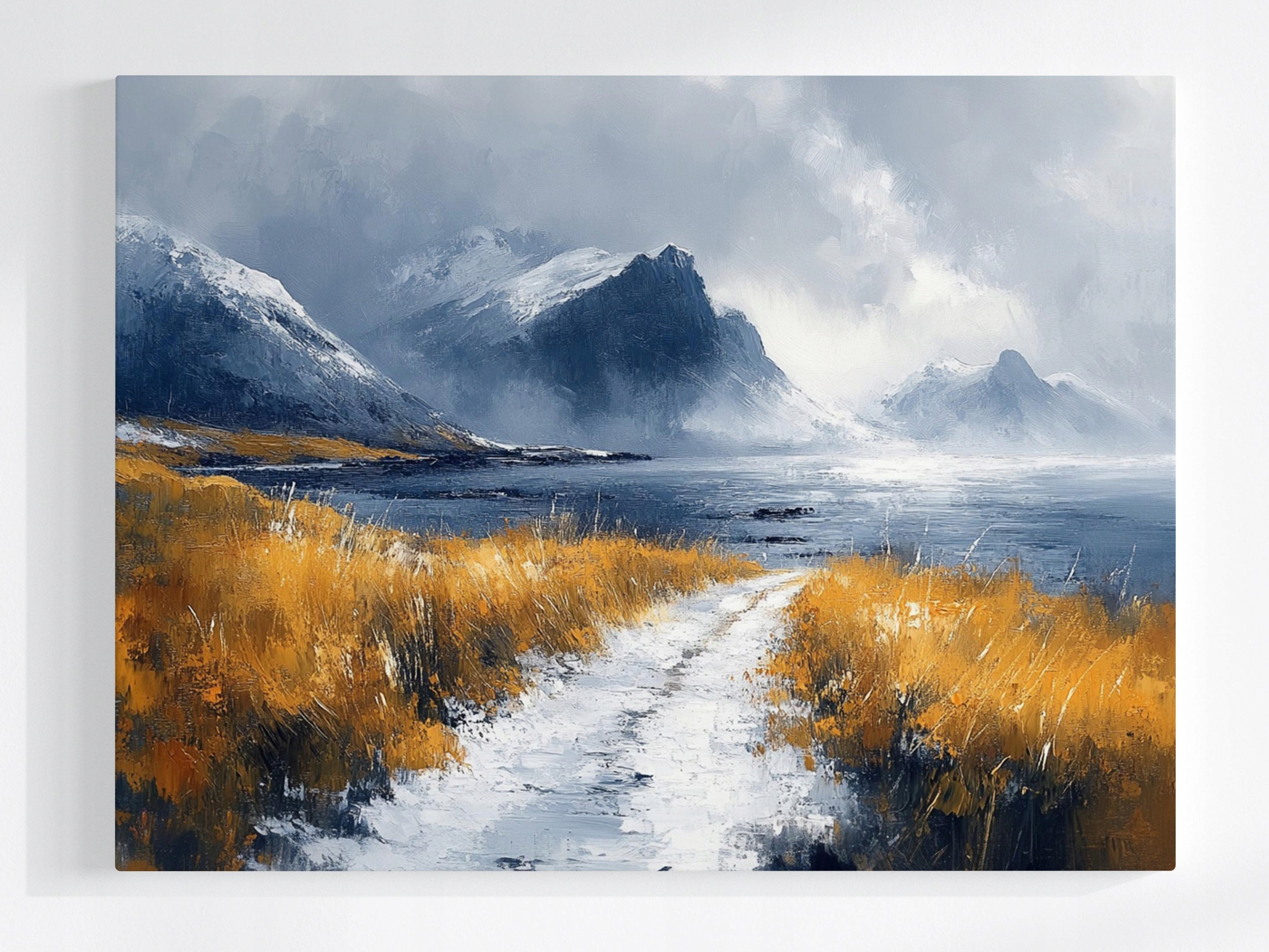 Obraz Na Plátně Canvas Skandinávie Norsko Island Hory Zátoka 80x60