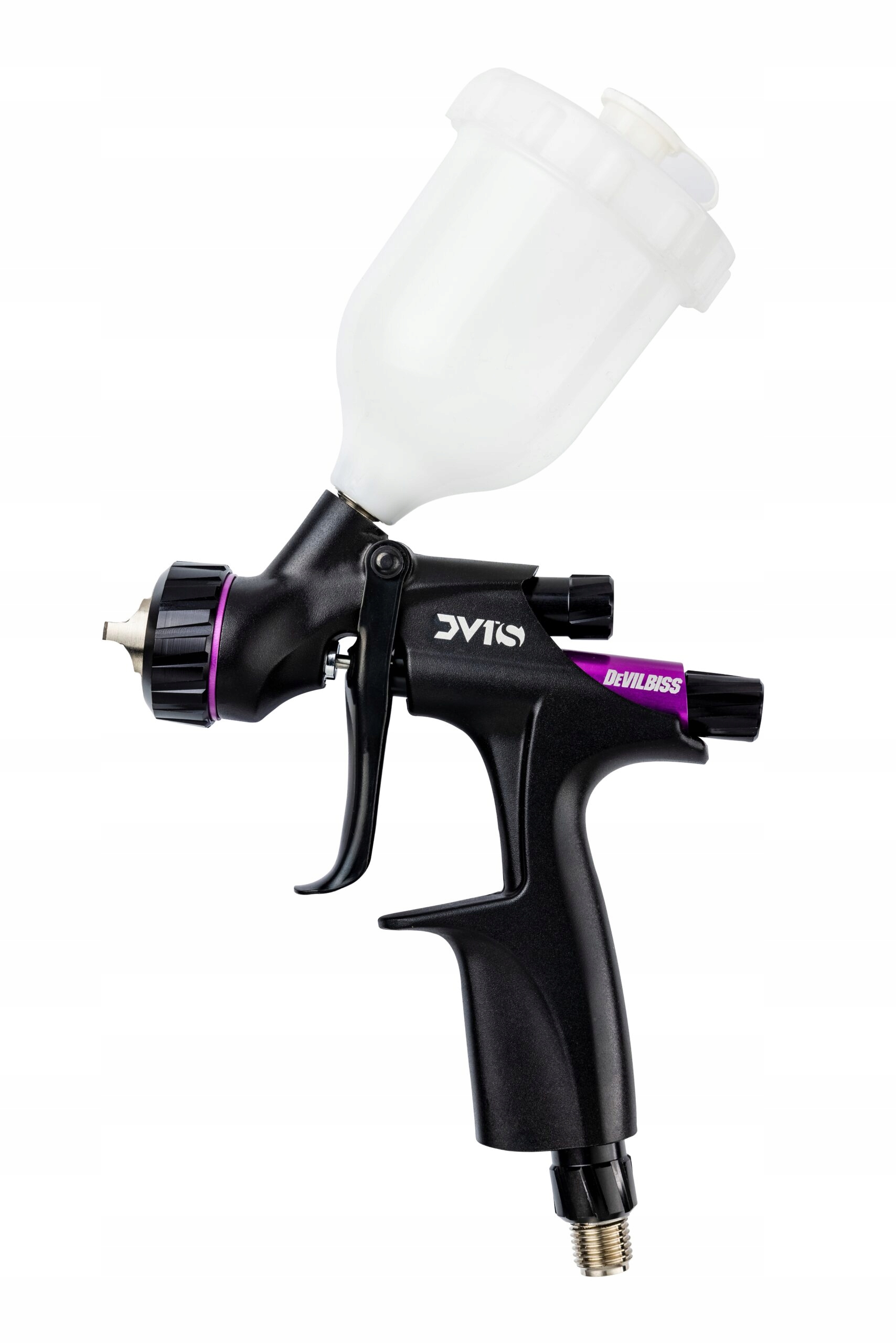 Lakovacia Pištoľ Devilbiss DV1S mini Hvlp Dve Trysky 1.0 mm 1.2 mm