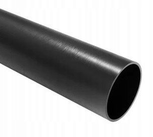 Trubka Nerezová Ocel 42,4 Pvd Černá Brousek Inox Satén 100 cm 1 m