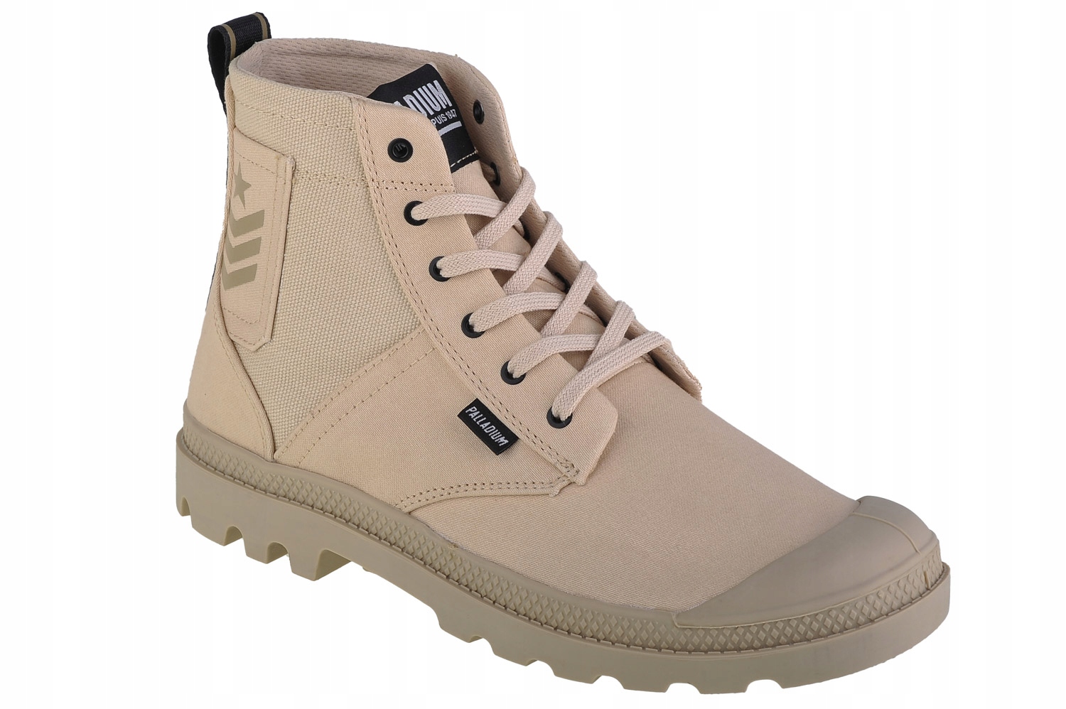Palladium Pampa Hi Army (41) Unisex tenisky Tkanina Béžová