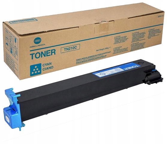 Toner Konica Minolta TN210C Azurový 8938512 8938-512 pro bizhub C250 C252