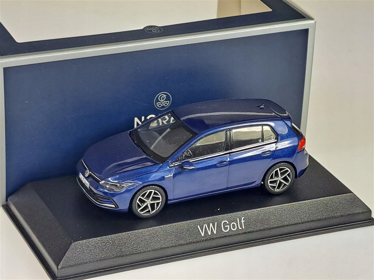 Norev Volkswagen Golf VIII 2020 Blue metallic 1:43