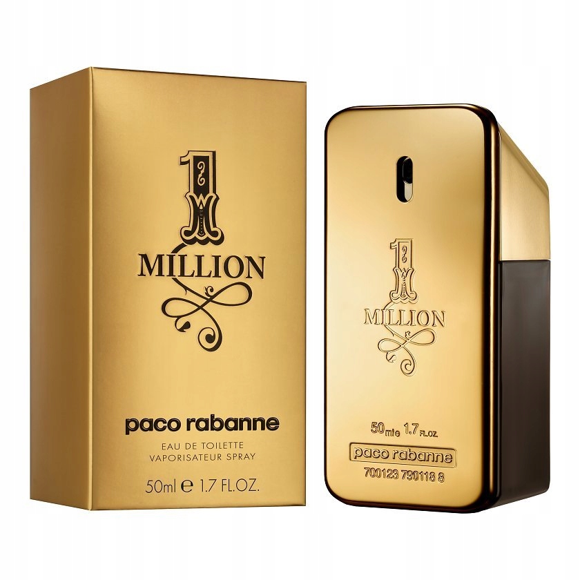 Paco Rabanne, 1 Million, Toaletní voda, Pro muže, 50 ml