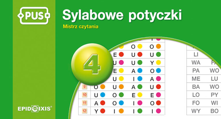 PUS. Sylabowe potyczki 4. Mistrz czytania