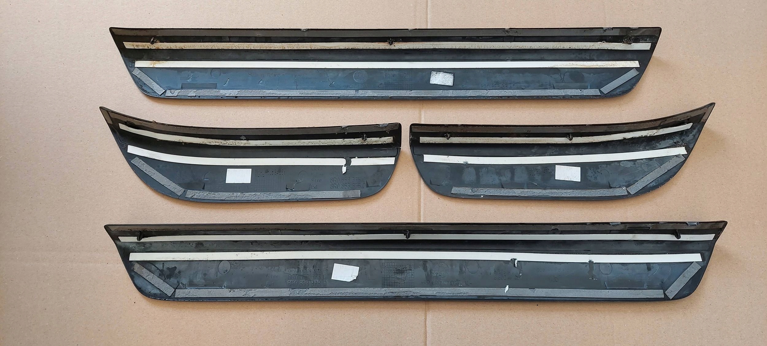 mouldings threshold AUDI Q5 8R S-LINE 8R 08-16