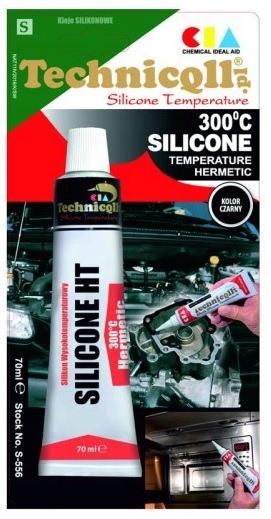 

Silikon Wysokotemp. 70ML Czarny Technicoll