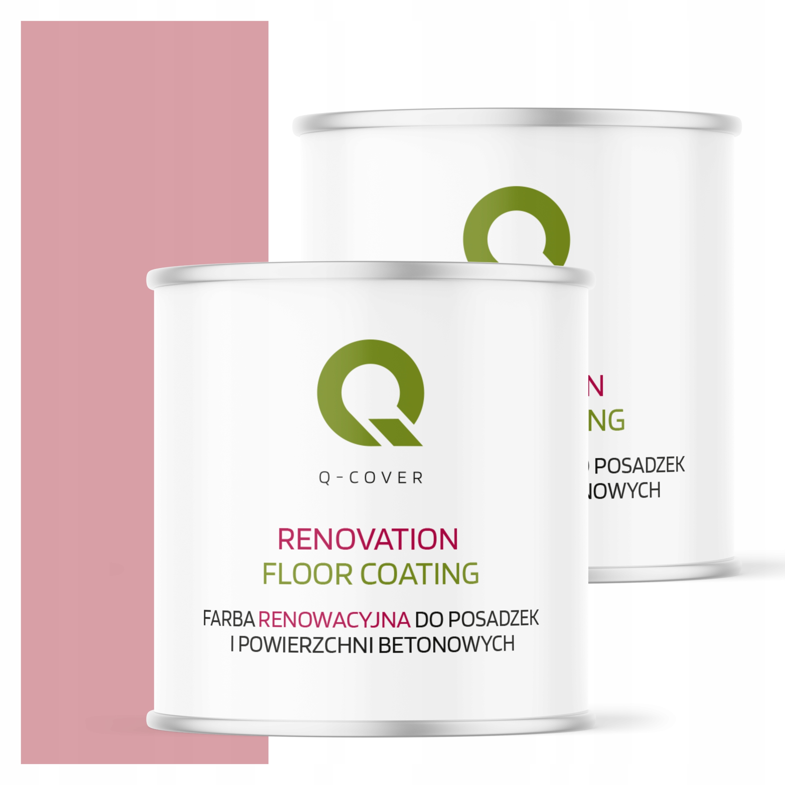 Ochranná farba na podlahy Betón Renovačná ružová svetloružová 3015 Satén 2,5L