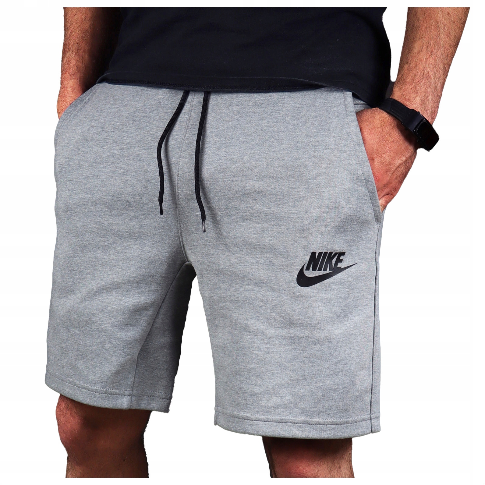 Nike Tech Fleece Originál kraťasy s Kapsami, pánské sportovní šortky