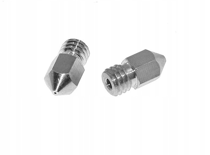 Dysza Ender 3 0.5mm 1.75mm M6 drukarka 3d stalowa