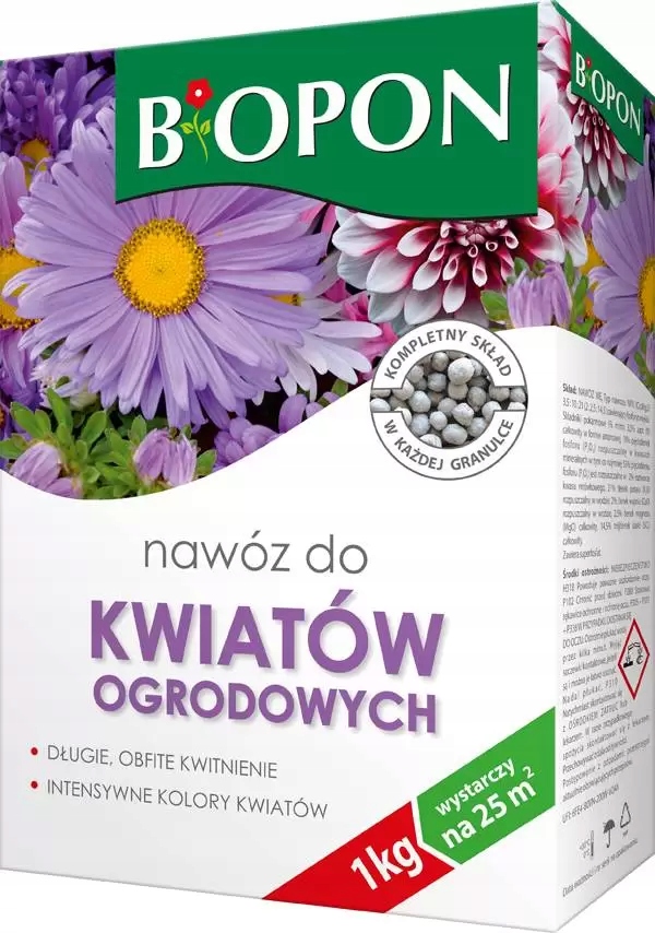 

Nawóz do jednorocznych wieloletnich kwiatów 1kg