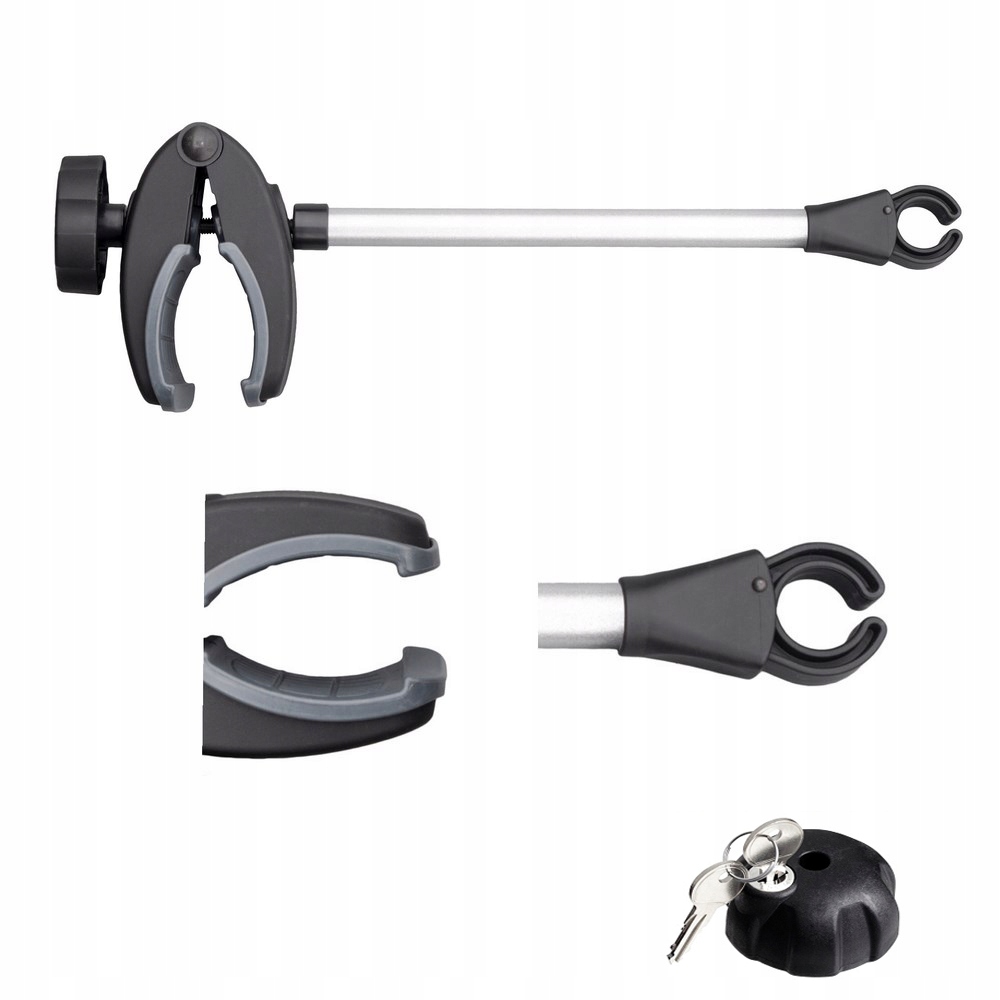 Тримач для велосипеда, затиск для велосипедної рами, жорсткий 33 см