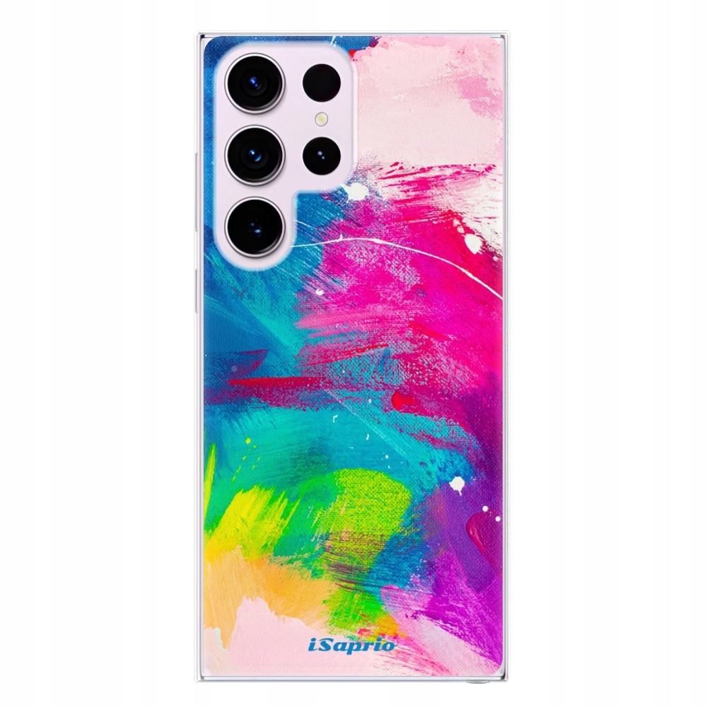 Silikonowe etui iSaprio Abstract Paint 03 do Samsung Galaxy S23 Ultra