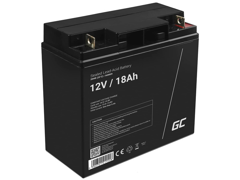 Akumulator GREEN CELL AGM09 18Ah 12V