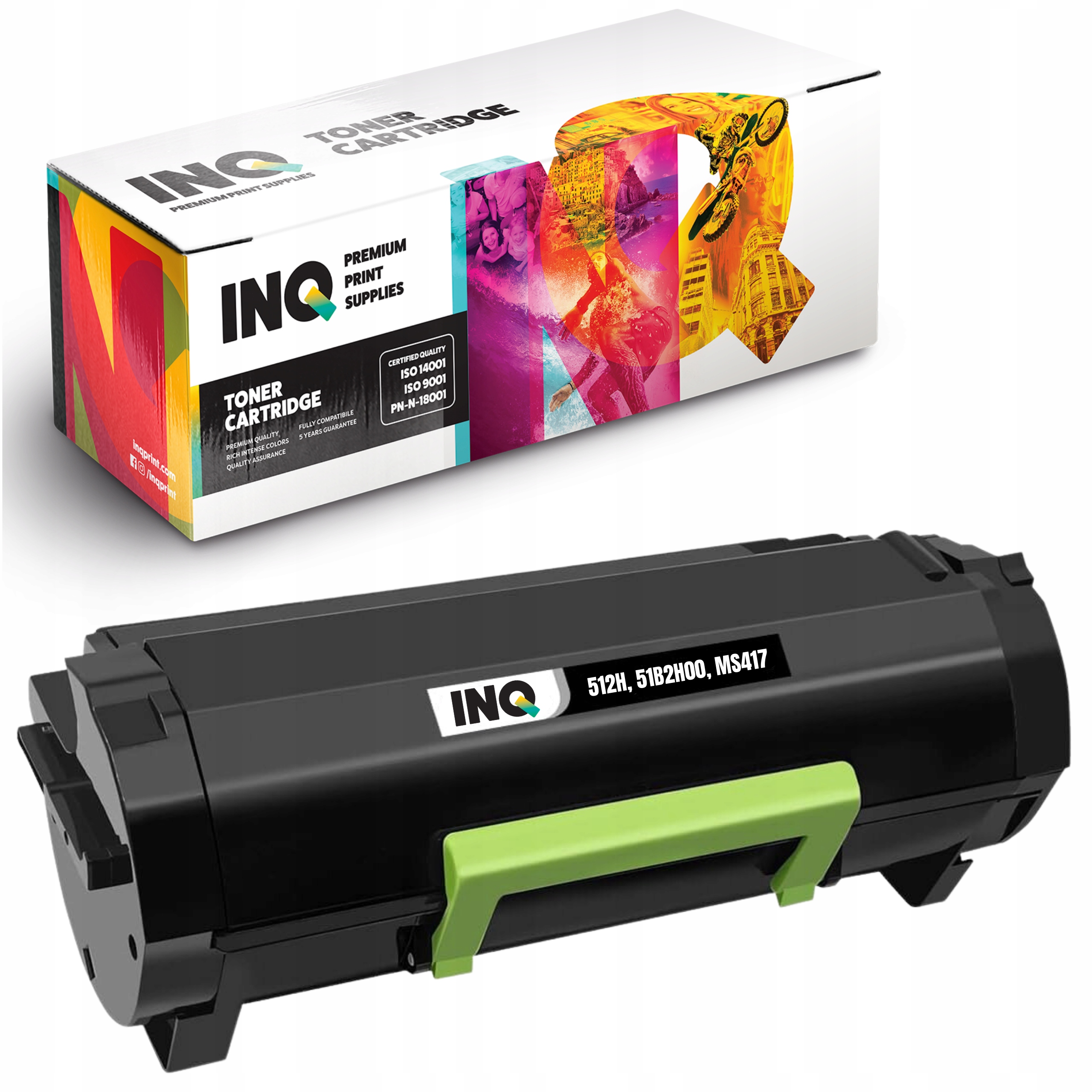 Toner do Lexmark MS417DN MS517DN MS617DN