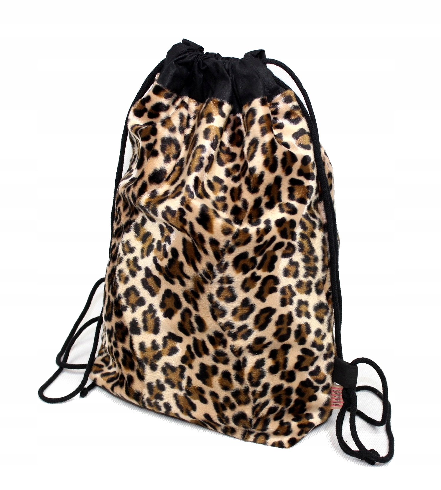 

Mięciutki Futrzany Pluszowy Workoplecak Panterka