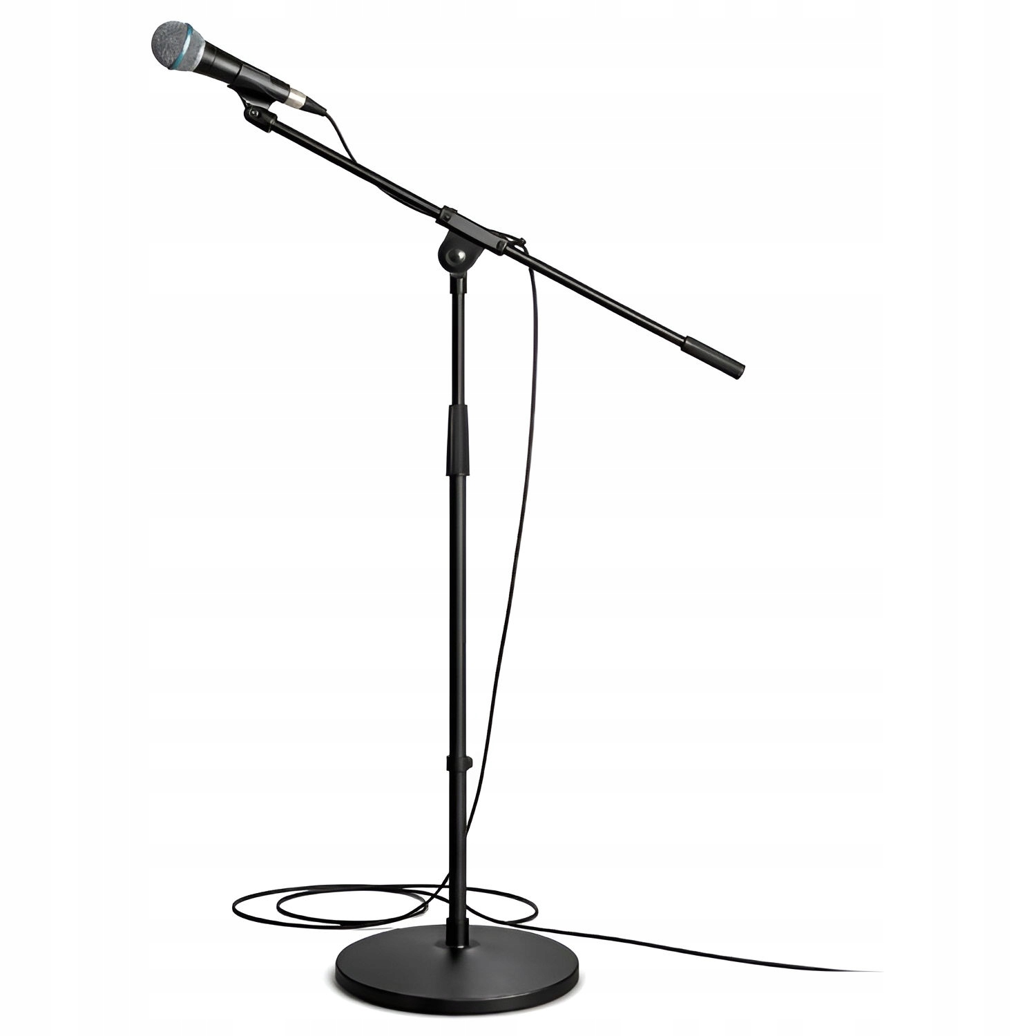 Statyw Na Mikrofon Estradowy Studyjny Łamany Z Ramieniem 75-137 CM Do 1KG