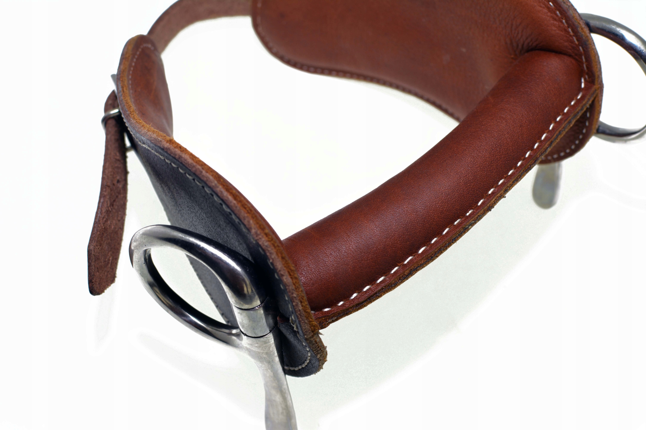 Wędzidło Skórzane 12,5CM