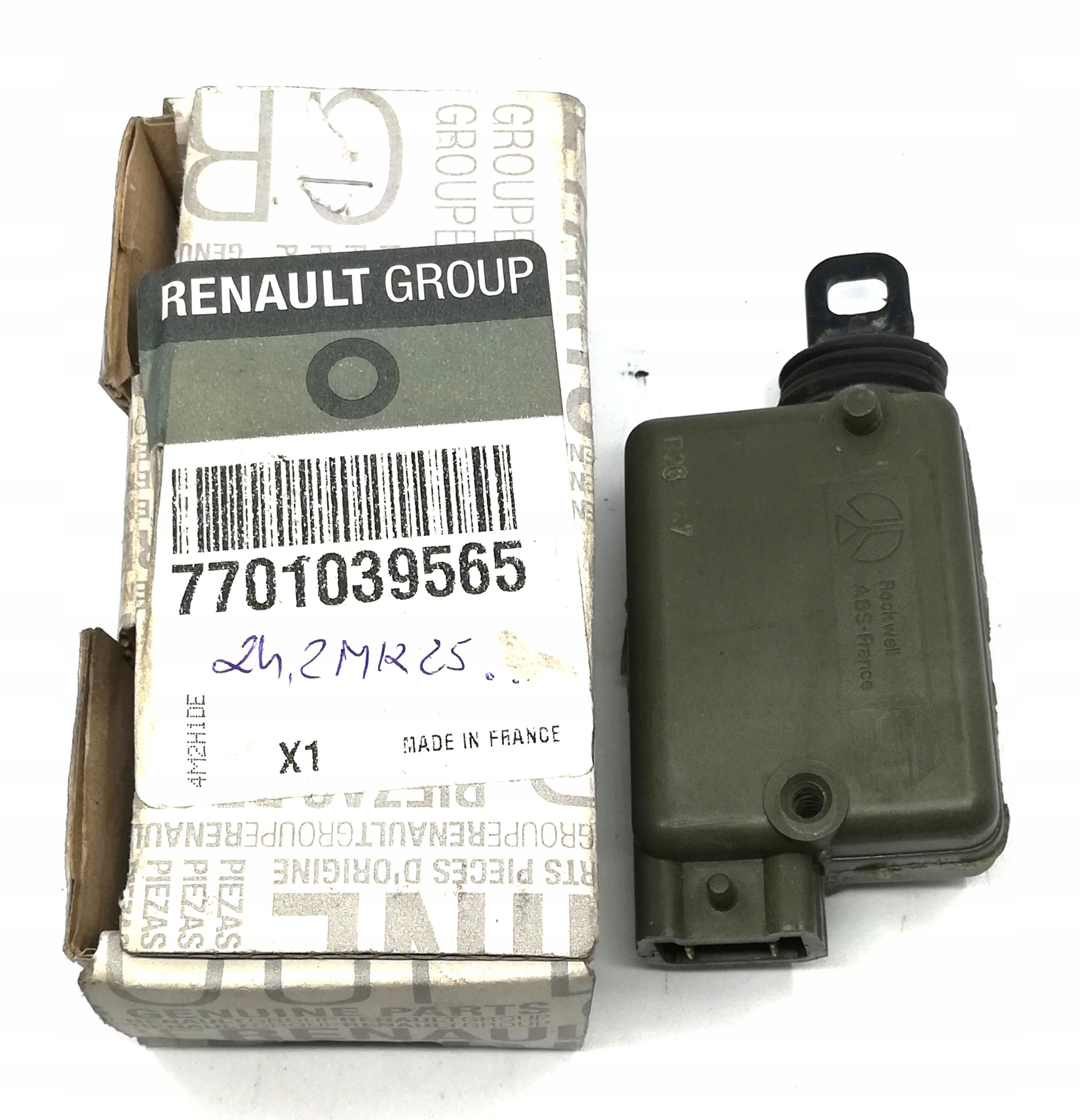 7701039565 - ОРИГИНАЛЬНЫЙ ПРИВОД ЗАМКА R MEG / LAG / KANGOO / MASTER