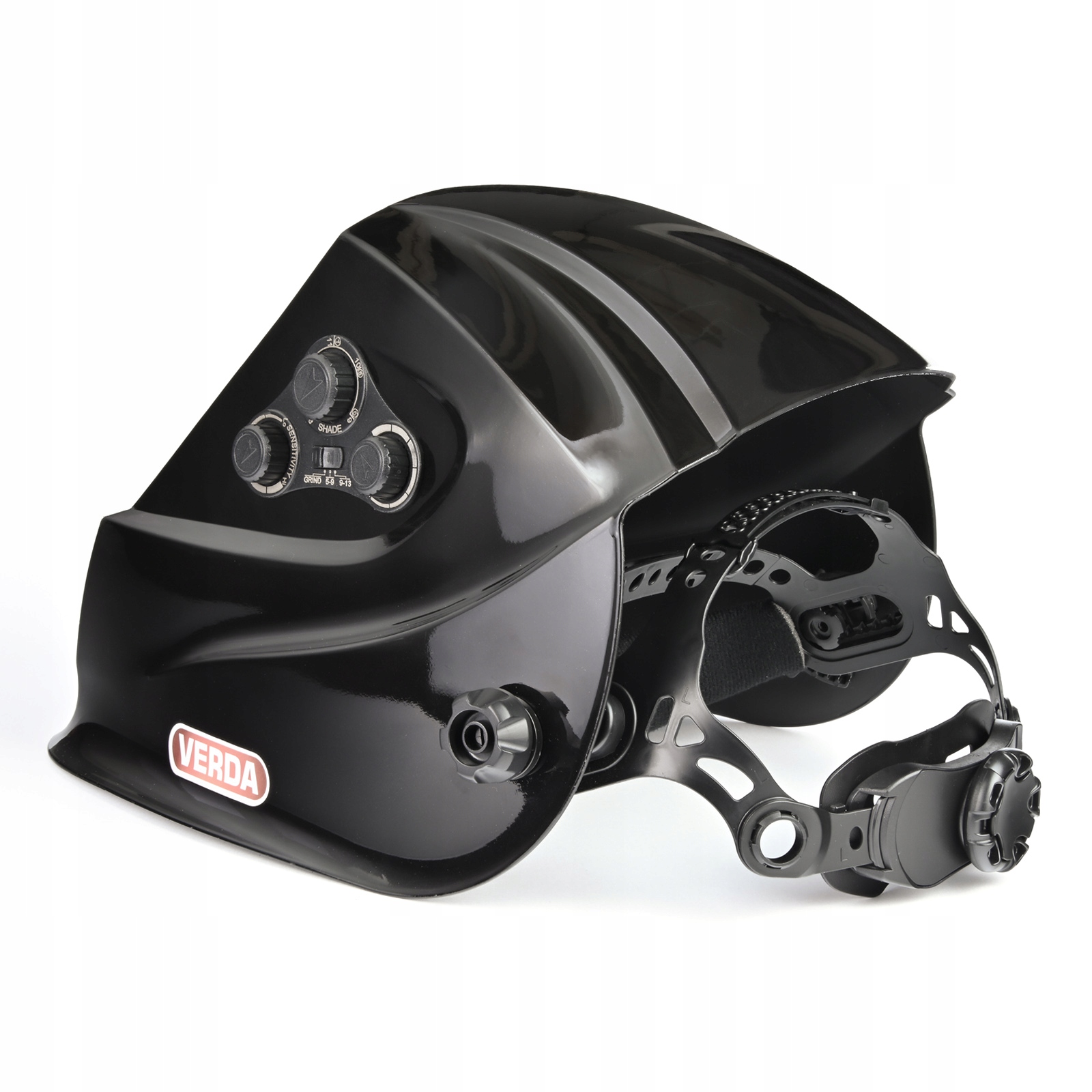 MASKA SPAWALNICZA AUTOMATYCZNA PRZYŁBICA SAMOŚCIEMNIAJĄCA FILTR SZLIF TURBO Liczba sensorów 4