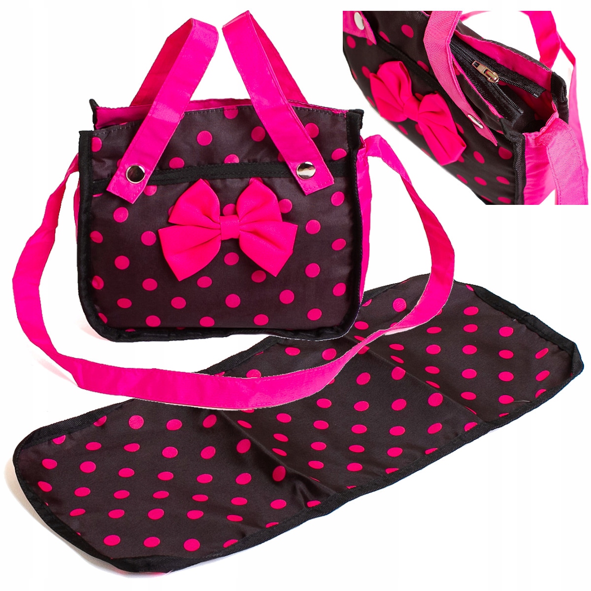 TORBA do wózka dla lalek TOREBKA PRZEWIJAK Doris