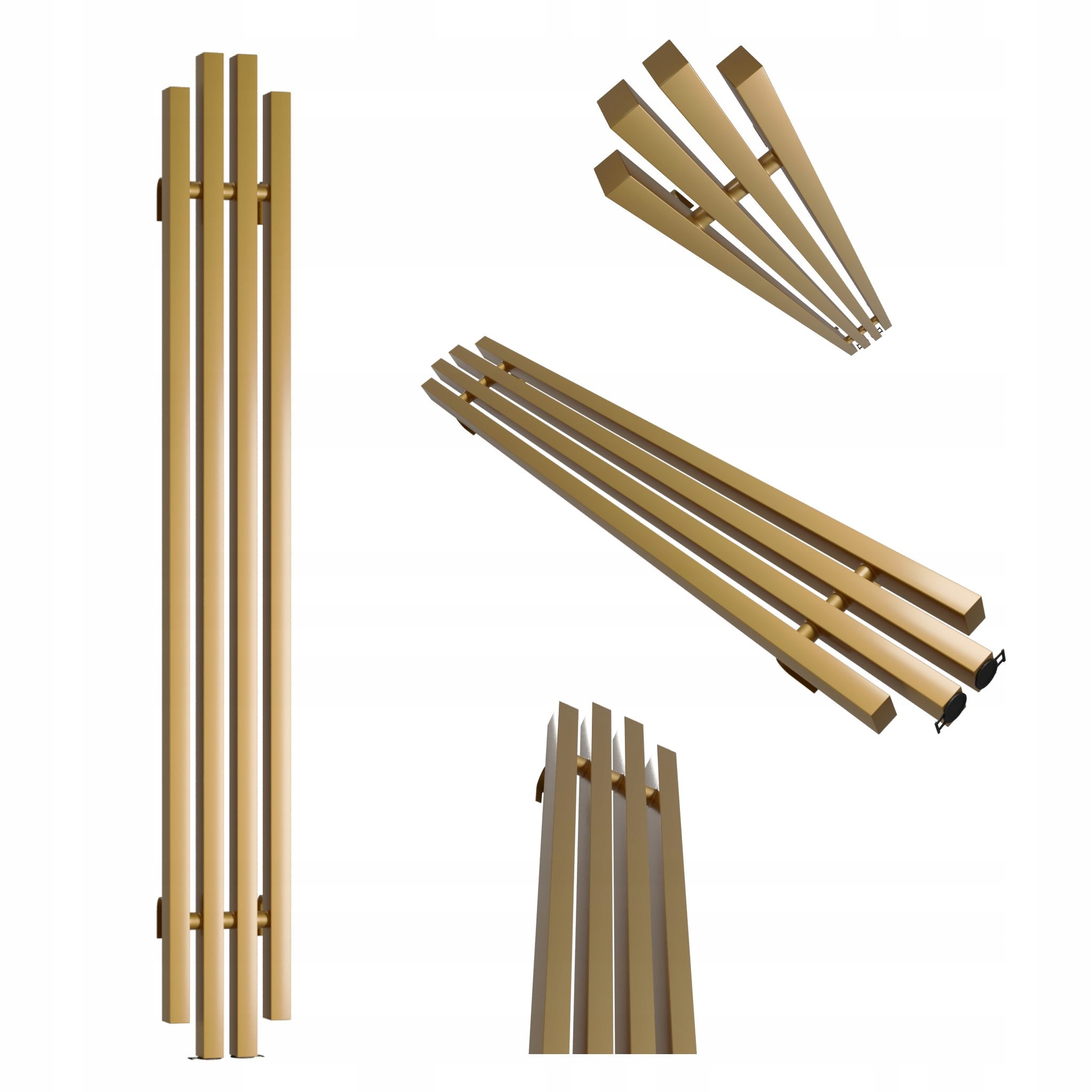 Dekorativní radiátor Bigben 160x18 antik tmavý