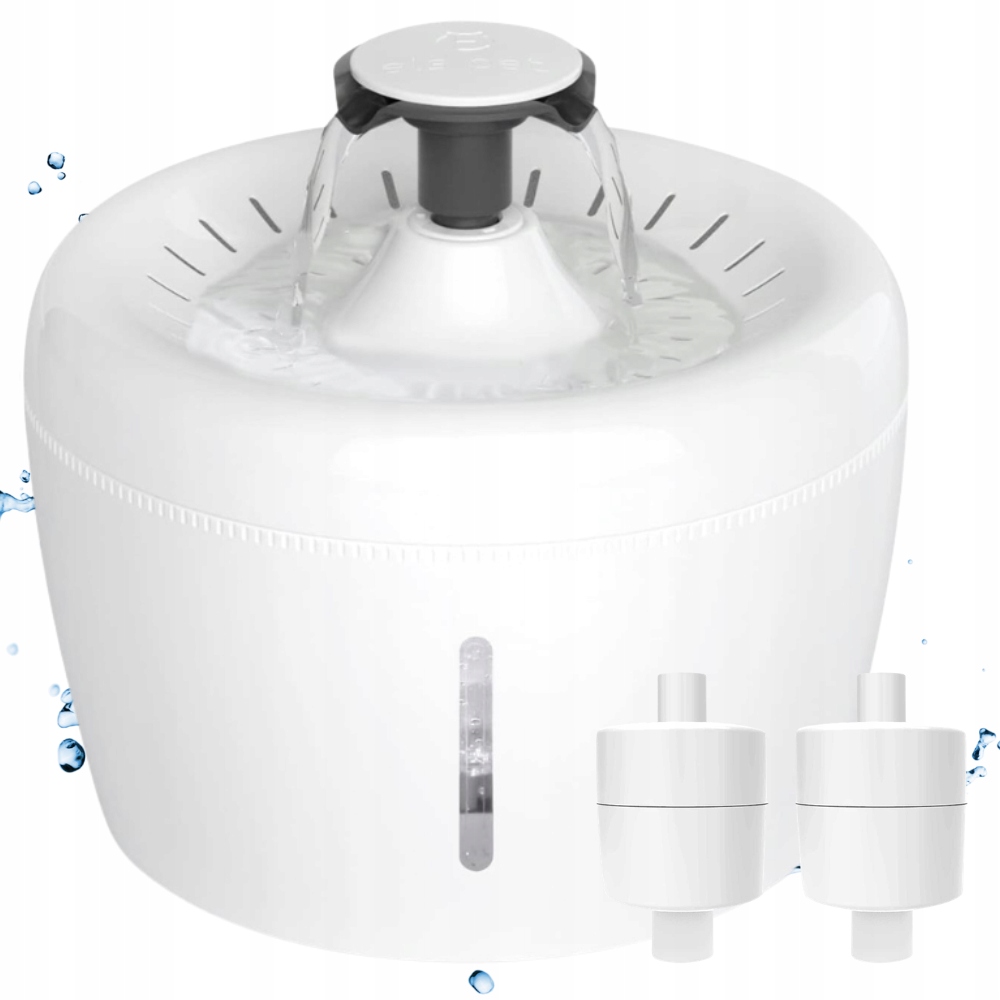 Levně Fontána Krmítko pro kočky psa automatické tiché Els Pet 2,5 l filtry