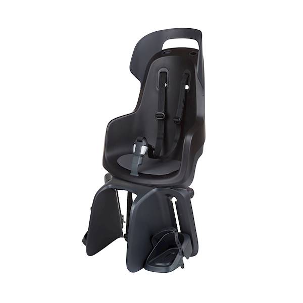 Fotelik rowerowy tylny Bobike Go na bagażnik roweru Black