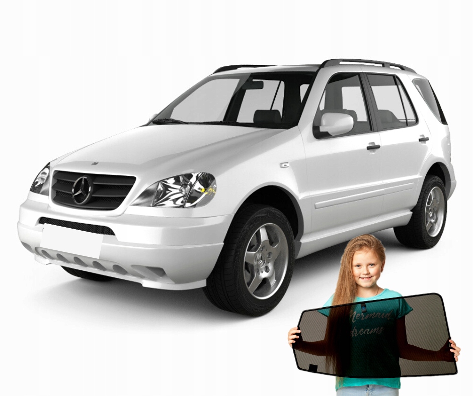 Záclony RayStop určené pro Mercedes-Benz ML I W163 Suv 1997-2005