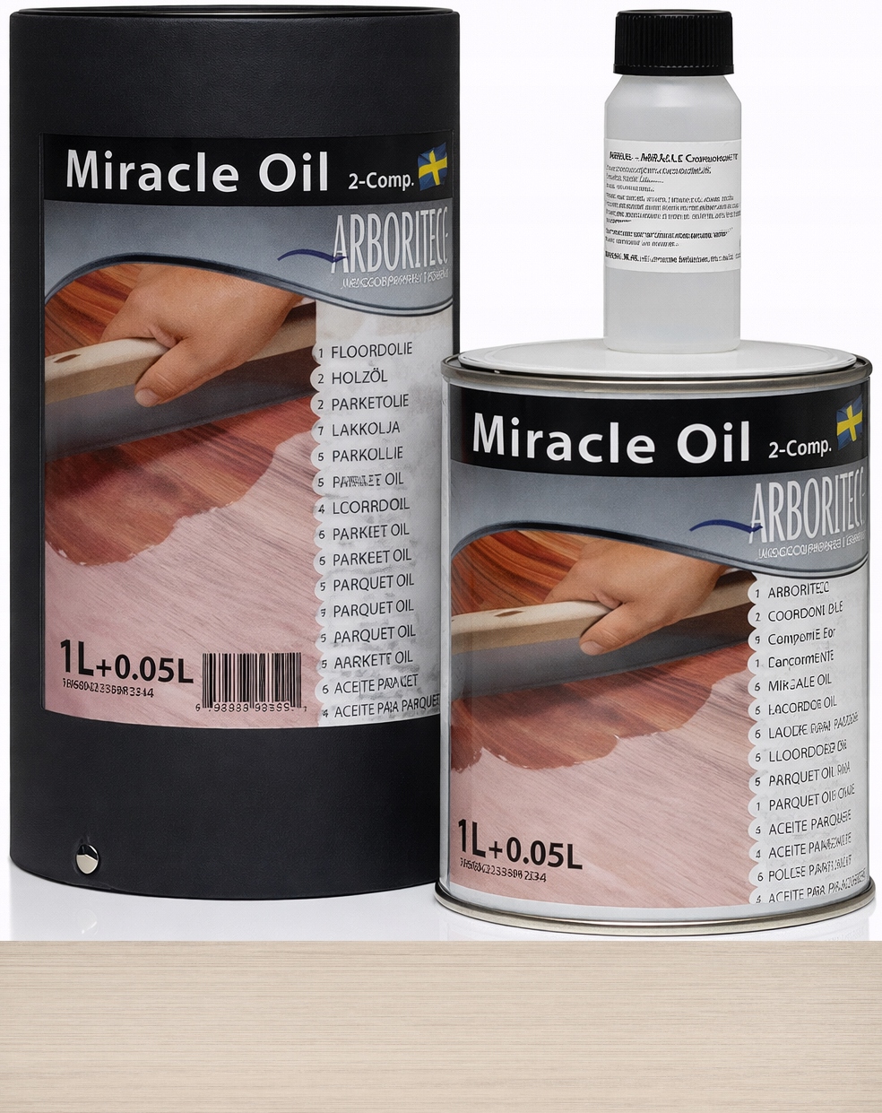Arboritec Miracle Oil White Bílý 1,05L olej 2K na dřevěné podlahy