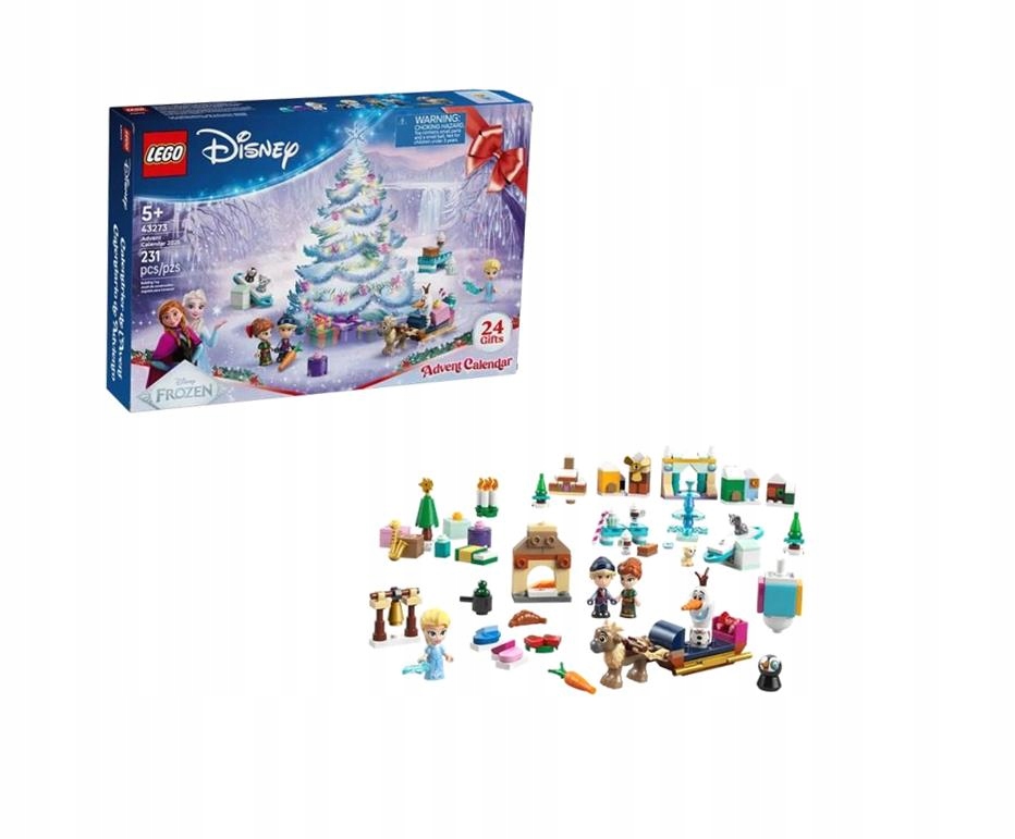 Lego(r) Disney Princess 43273 Adventní Kalendář